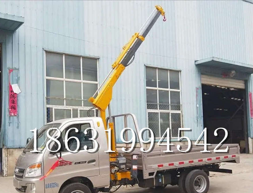 仁寿县随车吊机全地形履带吊1吨电动吊机移动小型随车吊机小型12V24V1吨随车吊